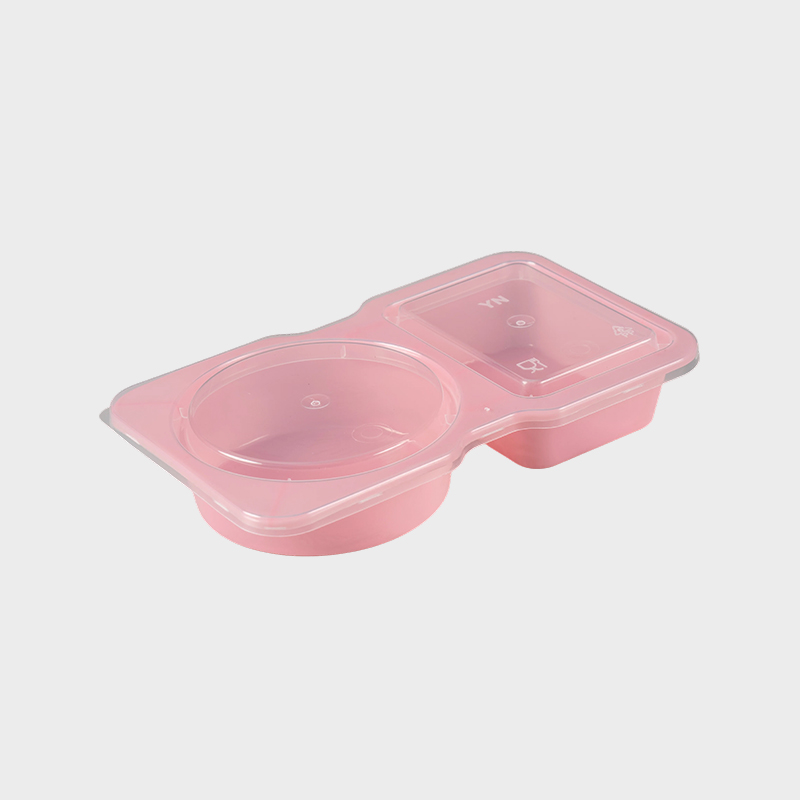 漏れ防止透明プラスチックフードボックス PFB073